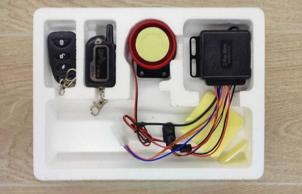 Сигнализация двусторонняя для электроскутера, электровелосипеда