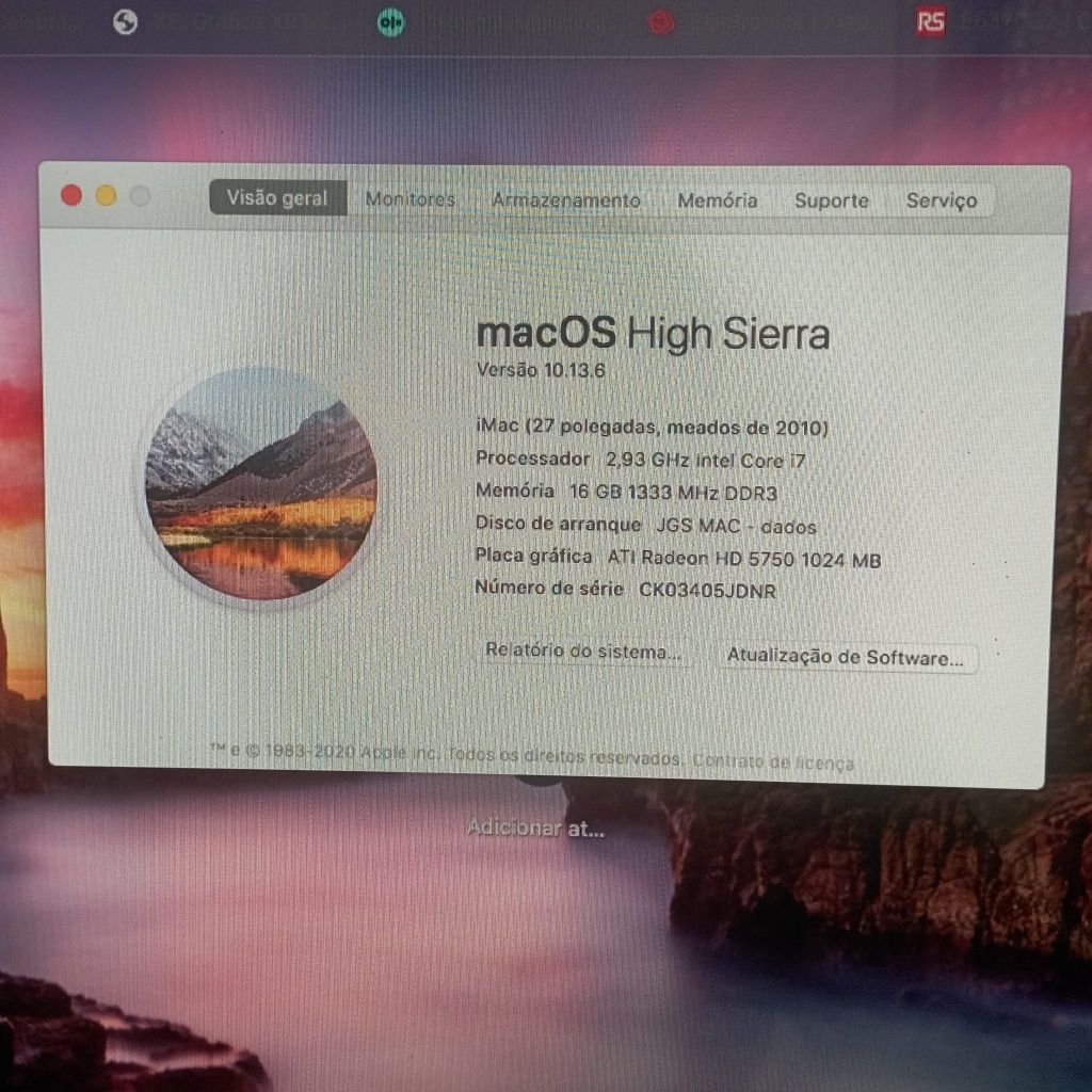 E mac  em perfeito estado