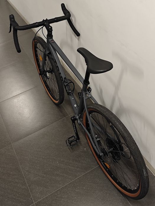 Gravel Triban JAK NOWY GRVL 520 S 27,5 1X11 SRAM APEX 1 rower szary