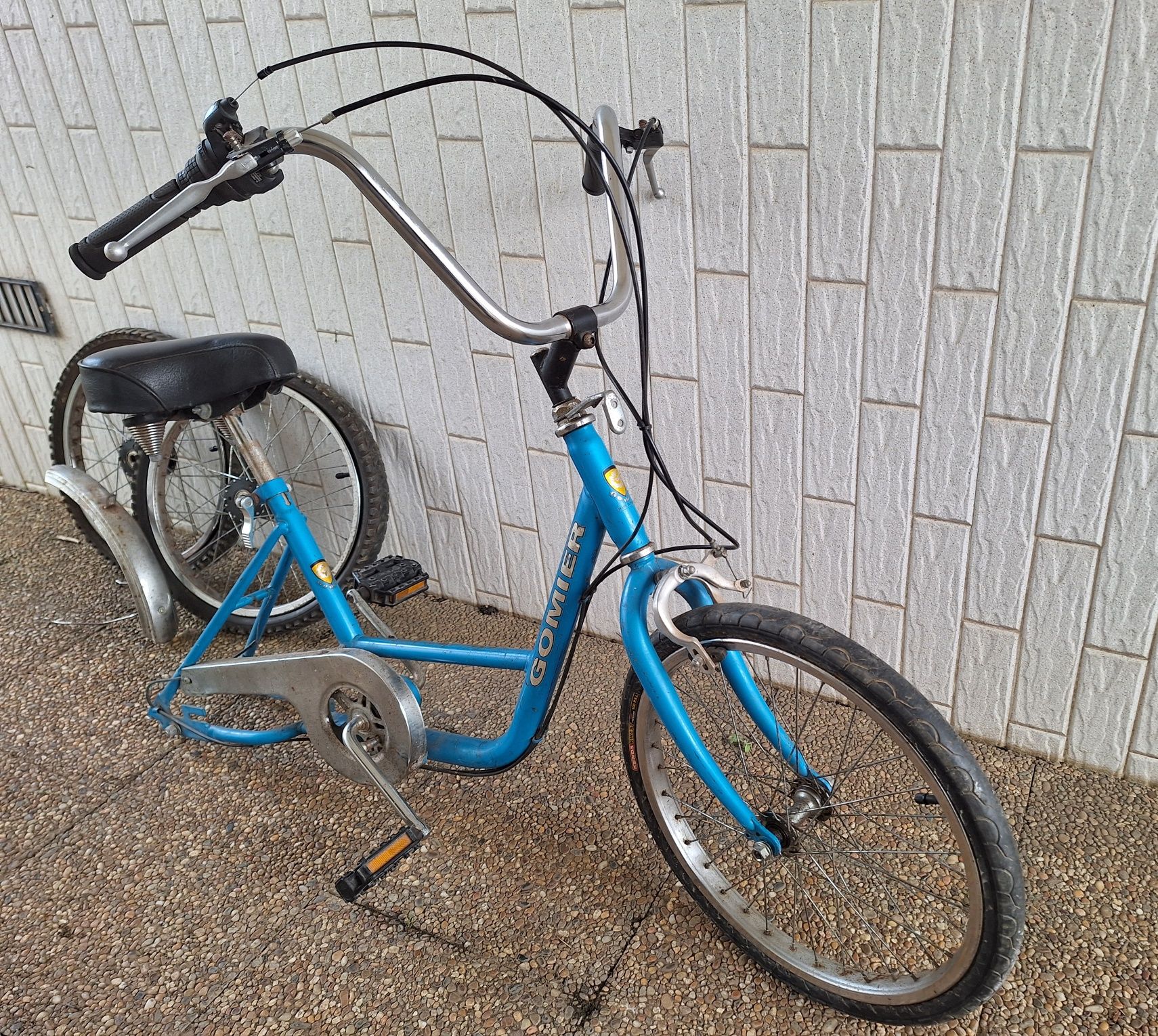 Triciclo adulto gomier peças