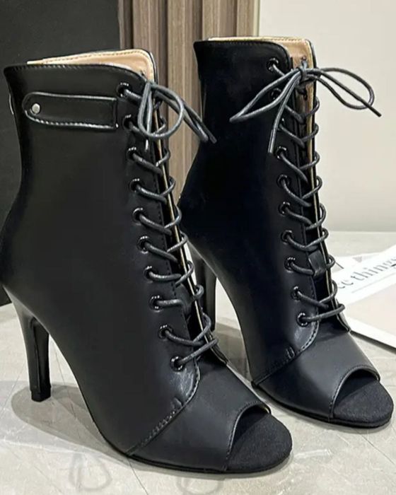 Туфли для танцев Хай хилс , с ящичком И змейкой ззади