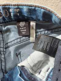 Spodnie jeansowe z dziurami H&M 122 cm 6-7 lat