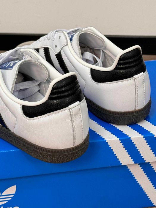 "Buty damskie Trampk" adidas Samba Biały Rozmiar.38,5