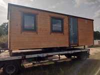 Domek mobilny GRANO bez zgłoszenia drewniany na działkę