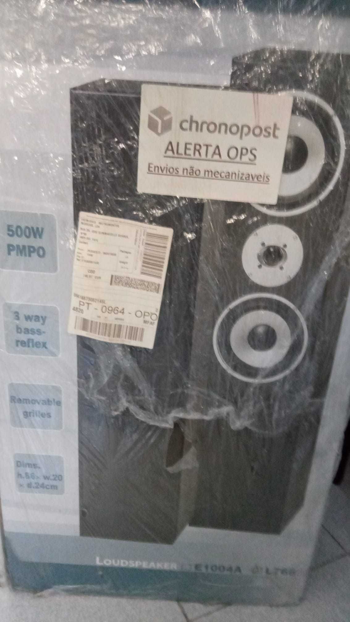 Colunas de Pé 3 vias 500 watts musicais