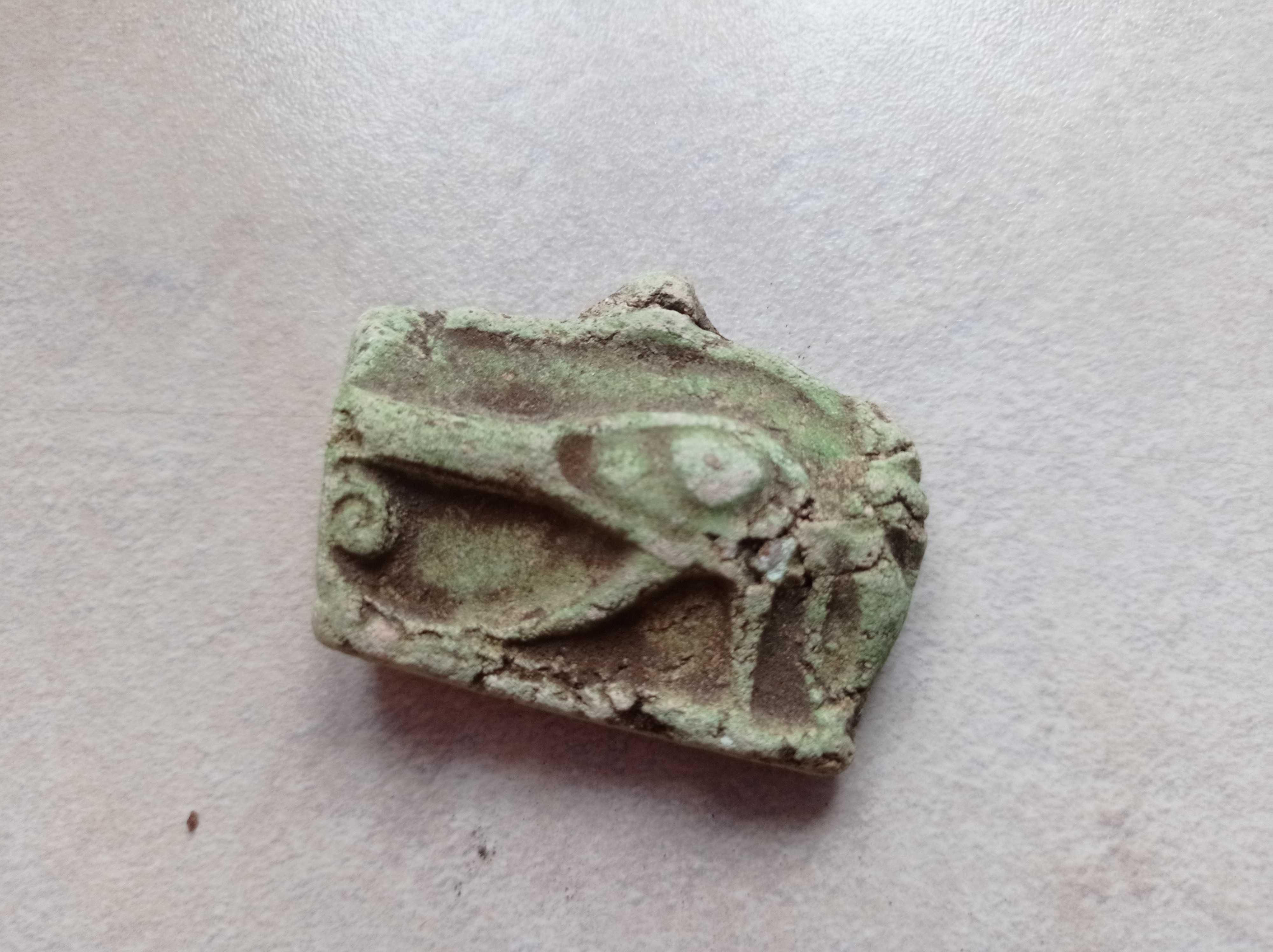 Amulet OKO HORUSA X-Vw.p.n.e uszebti Egipt mumia talizman