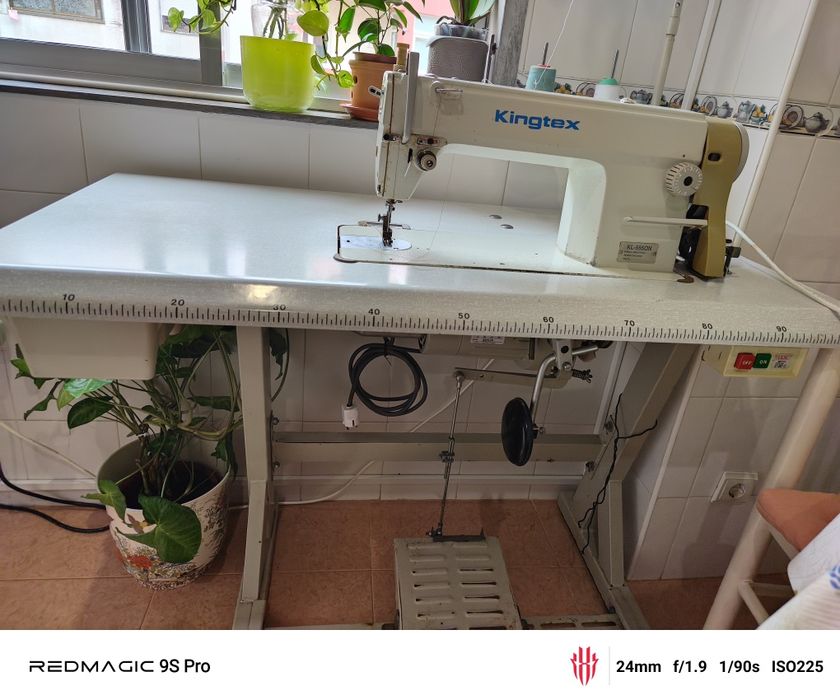 Kingtex máquina costura industrial