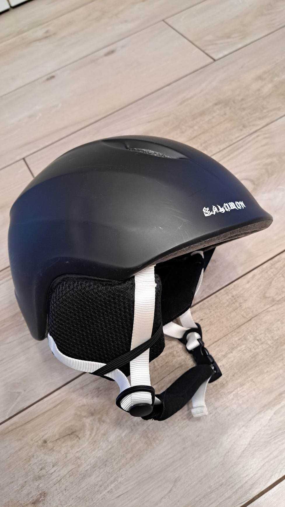 Kask narciarski SALOMON 53-56cm, stan BDB+