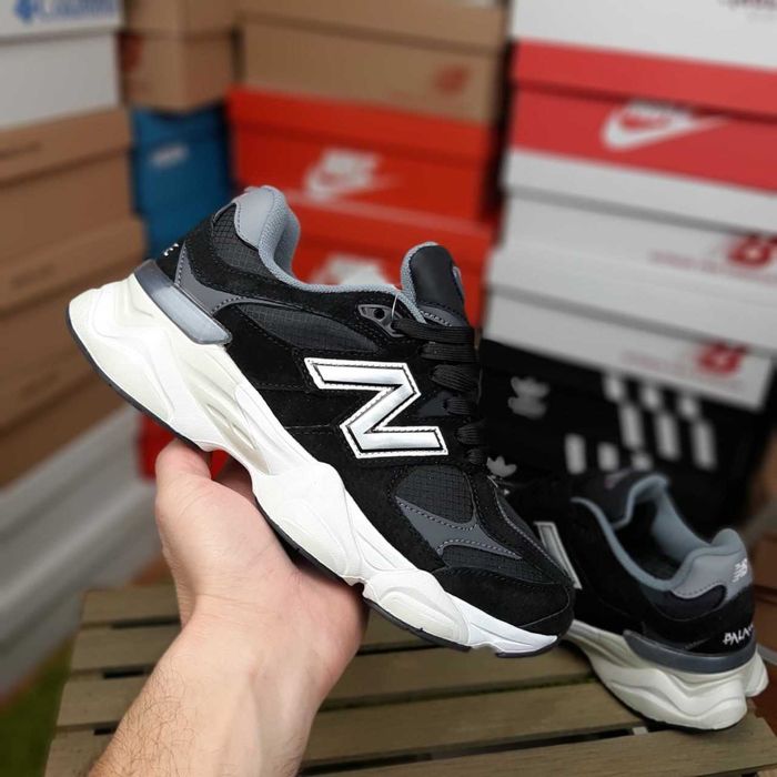 Чоловічі зимові кросівки New Balance 9060 Black / Grey 4420