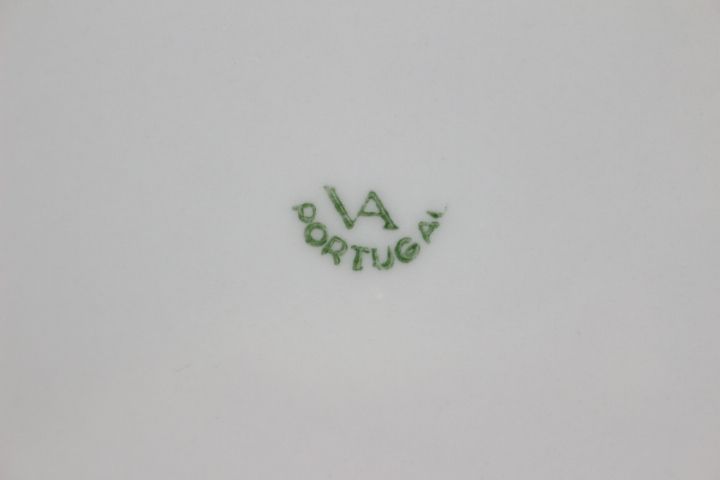 Prato Vista Alegre motivo IMARI Azul 26 cm 1947