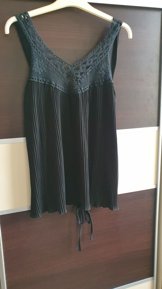 Bluzka Top Plisowana rozm. L