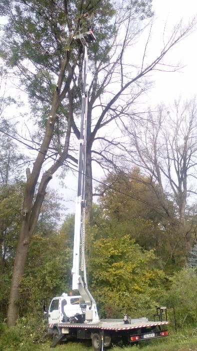 Podnośnik koszowy, zwyżka wynajem 130 zł godzina