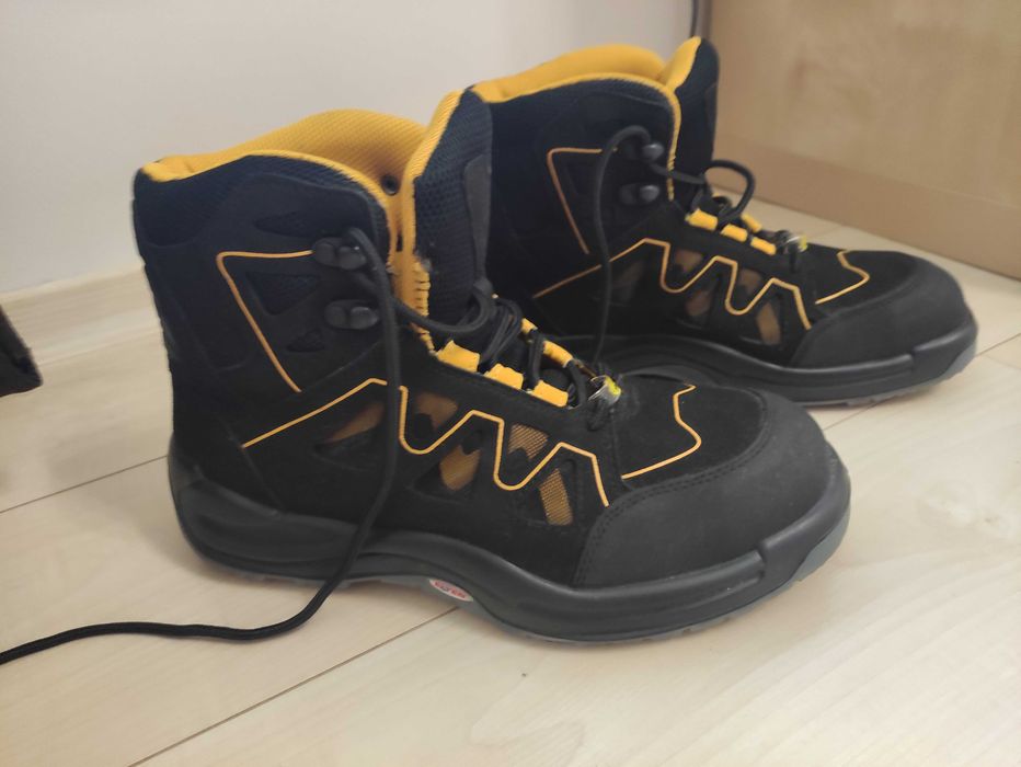 Męskie bezpieczne buty robocze Elten Grant Mid yellow r. 42 27,5 new