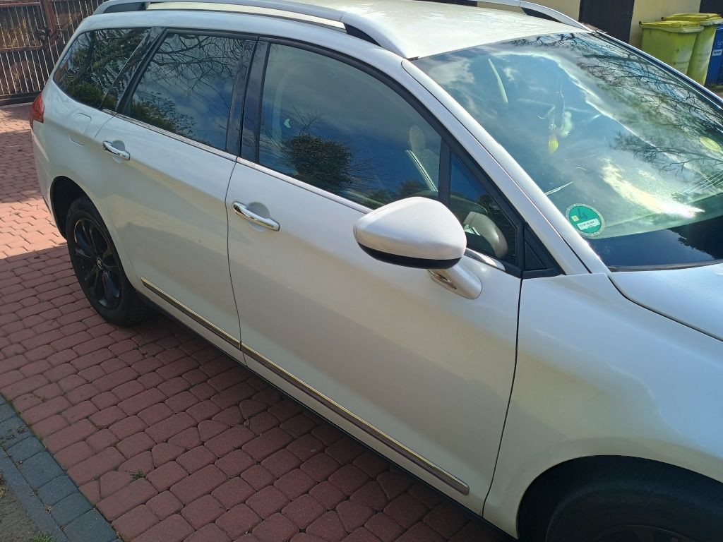Citroen C5 biała perła