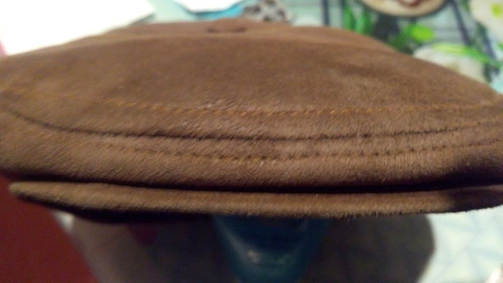 Фуражка тепла коричнева на зиму