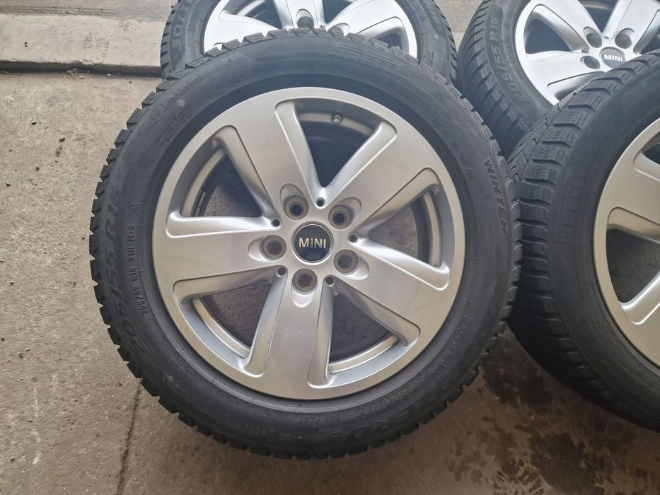 KOŁA FELGI OPONY ZIMA MINI COOPER 16 5X112 ET52 PIRELLI 205/55/16 91H