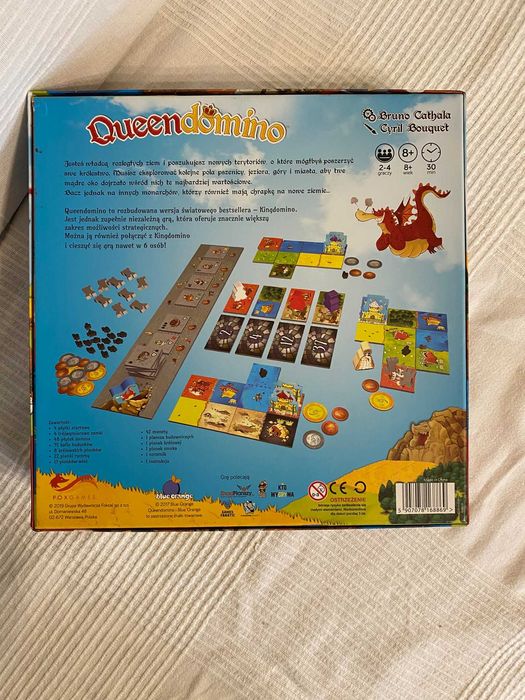 Queendomino, gra planszowa, FoxGames