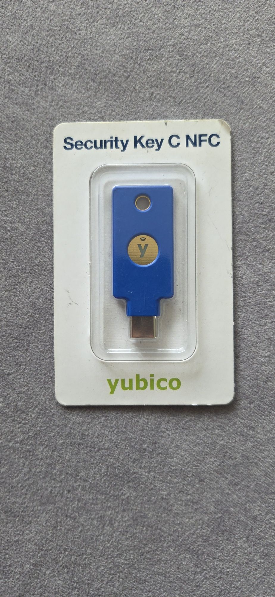 Klucz sprzętowy zabezpieczający USB-C Yubico YubiKe C NFC