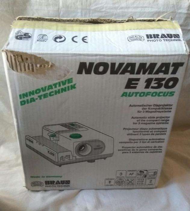 Projector Slides Braun Novamat E130 Autofocus