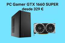 PC Gamer 1080p GTX 1660 Super – desde 329,99€ + Envio Grátis