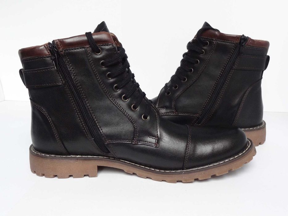 Buty zimowe OLIVER / roz. 44 / skóra