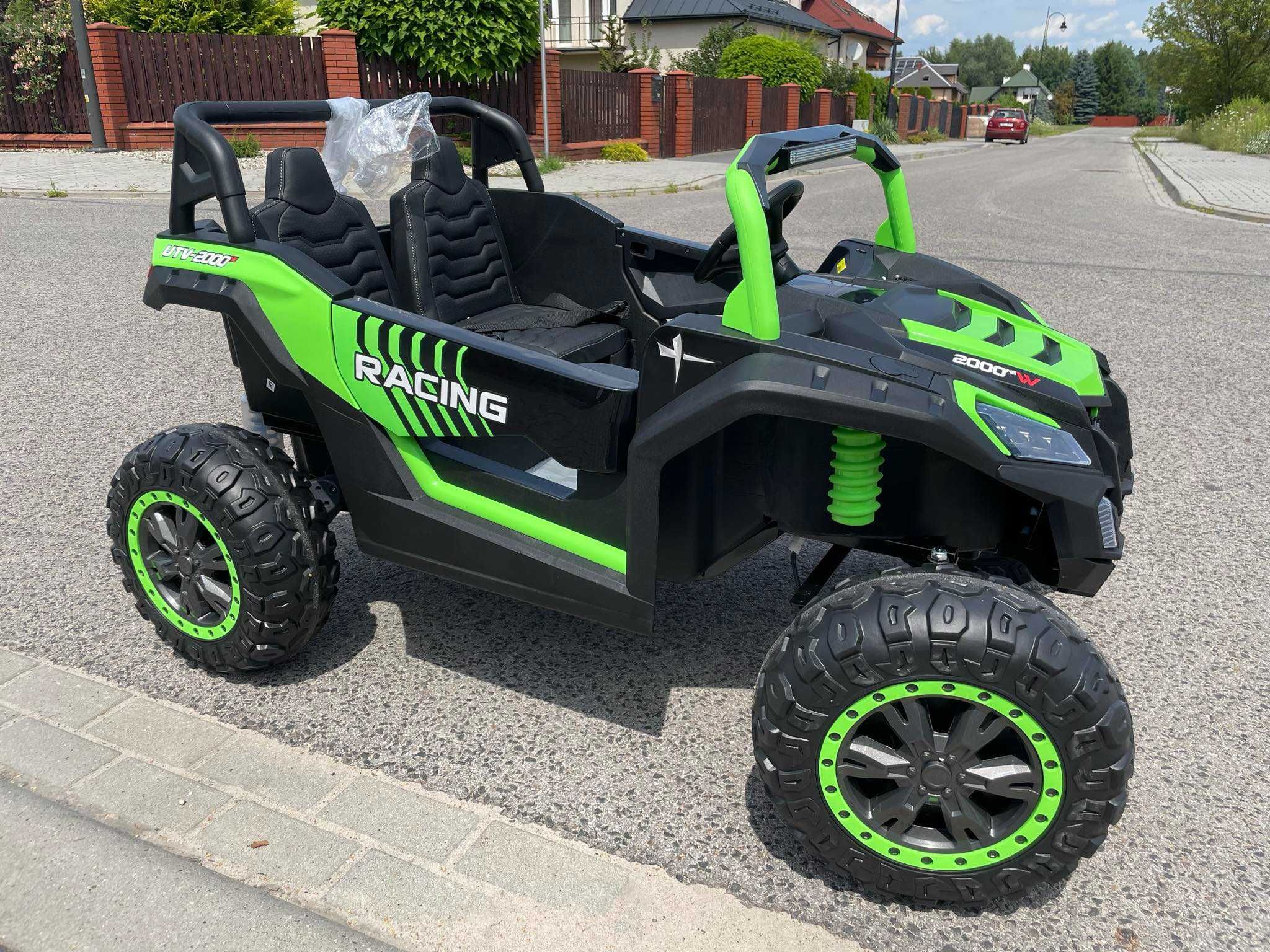 Dwuosobowy samochód Buggy Auto na akumulator dla 2 dzieci 4X4 24V 800W