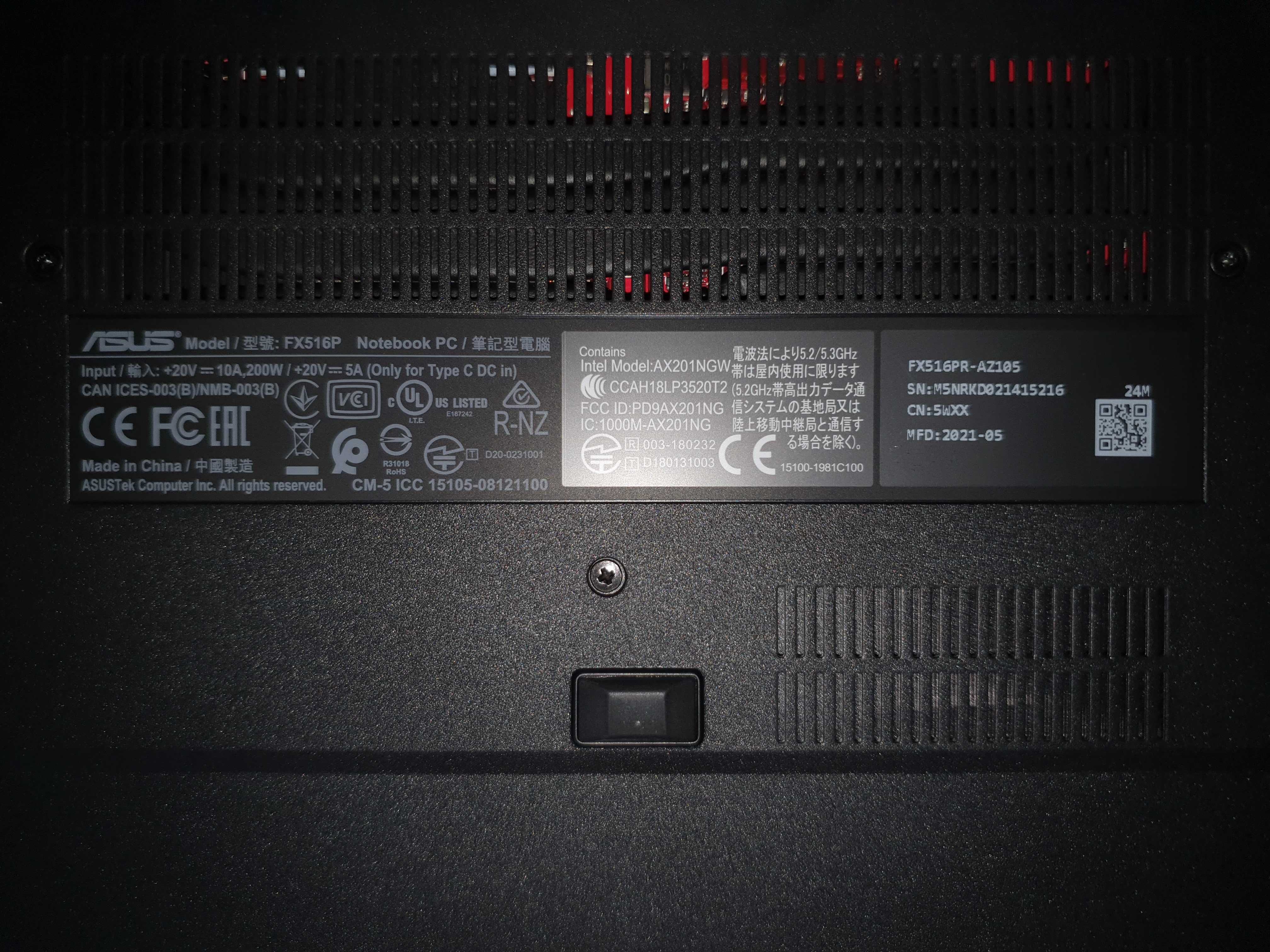 Ноутбук ASUS TUF Dash F15, RTX 3070, 8 ГБ, RAM 32, SSD 1 ТБ