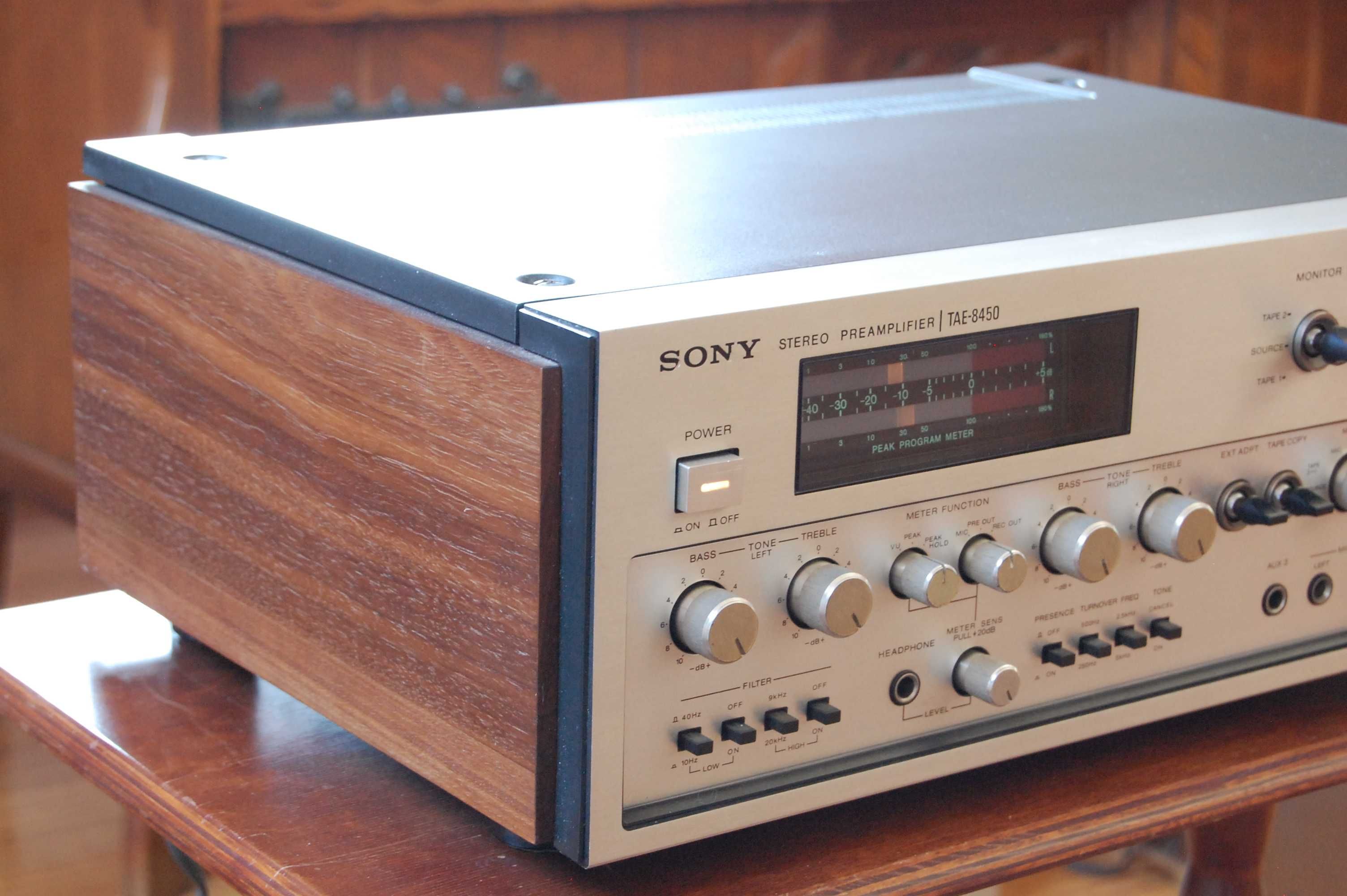 sony tae8450 najwyższy model wspaniałe zegary rzadkość 1974r