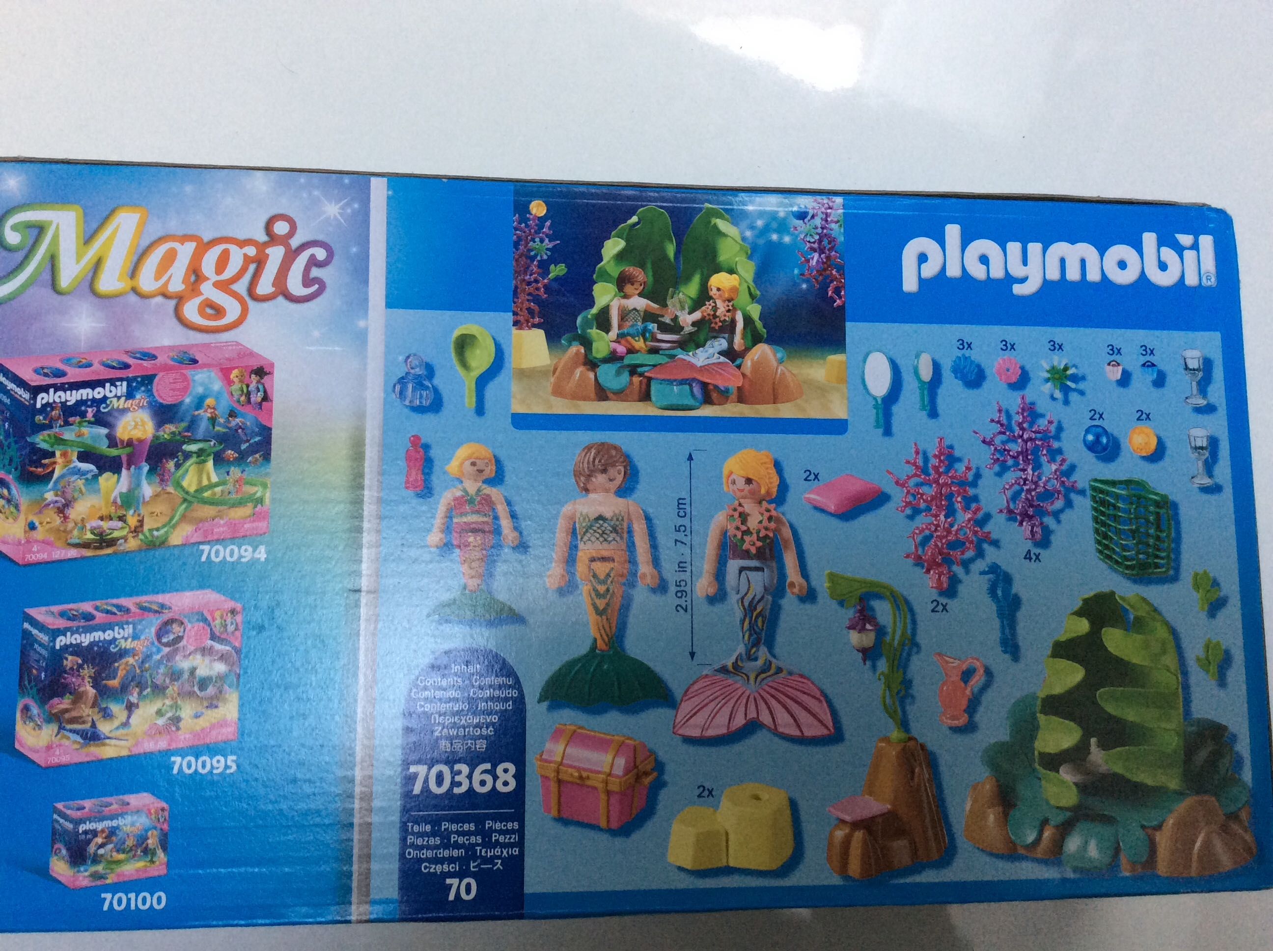 Playmobil 70368 Кораловий острів русалок. Цікавий ігровий набір