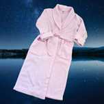 Szlafrok podomka frotte różowy długi M L XL Tomex ODDAM