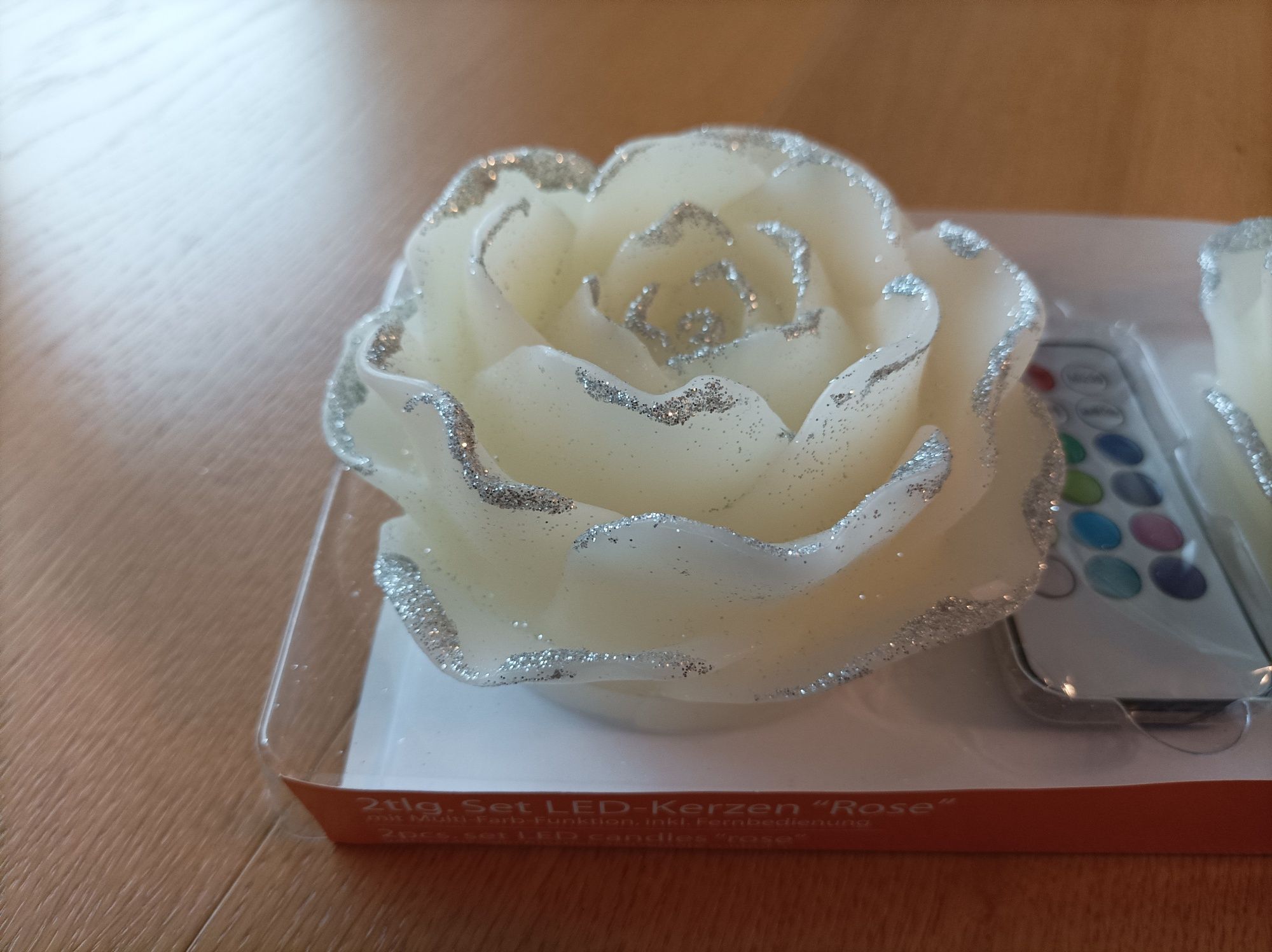 Róże led dekoracja