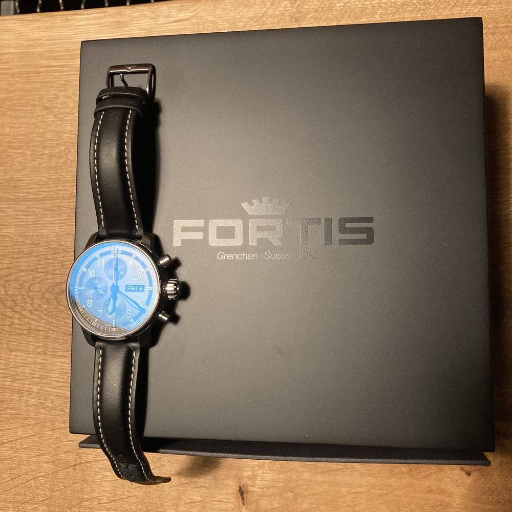 promocja świąteczna Zegarek Fortis flieger automatic chronograph