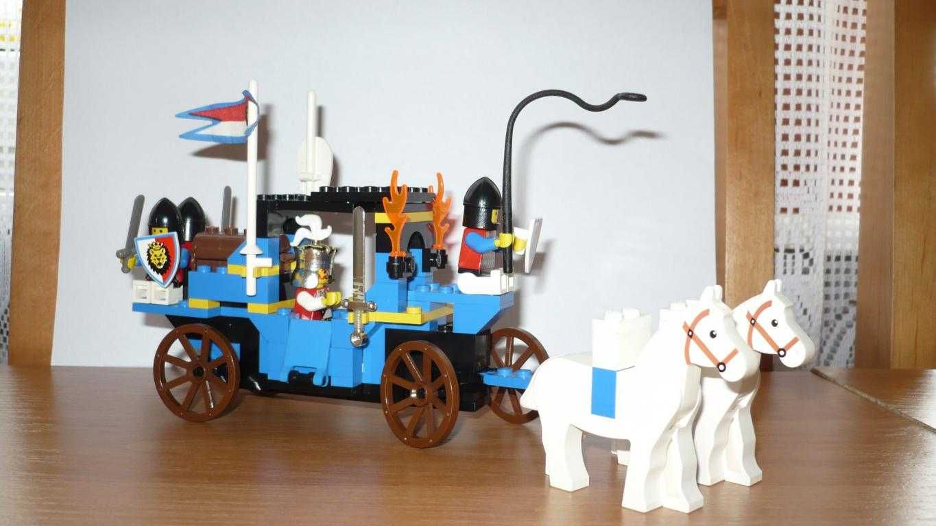 Klocki LEGO® 6044 Castle - King's Carriage 1995r. Kompletność 100% BOX