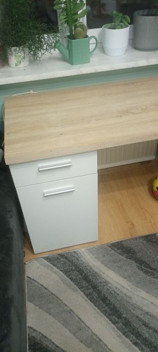 SZafa , biurko dąb sonoma/biały