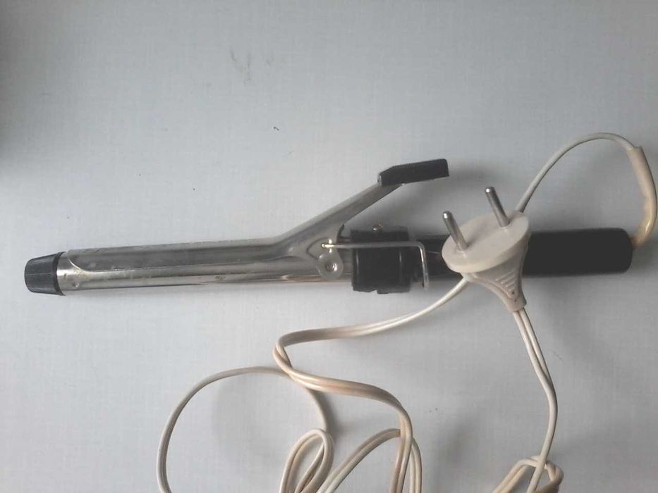 Фен компактный дорожный, плойка электрическая щипцы для завивки