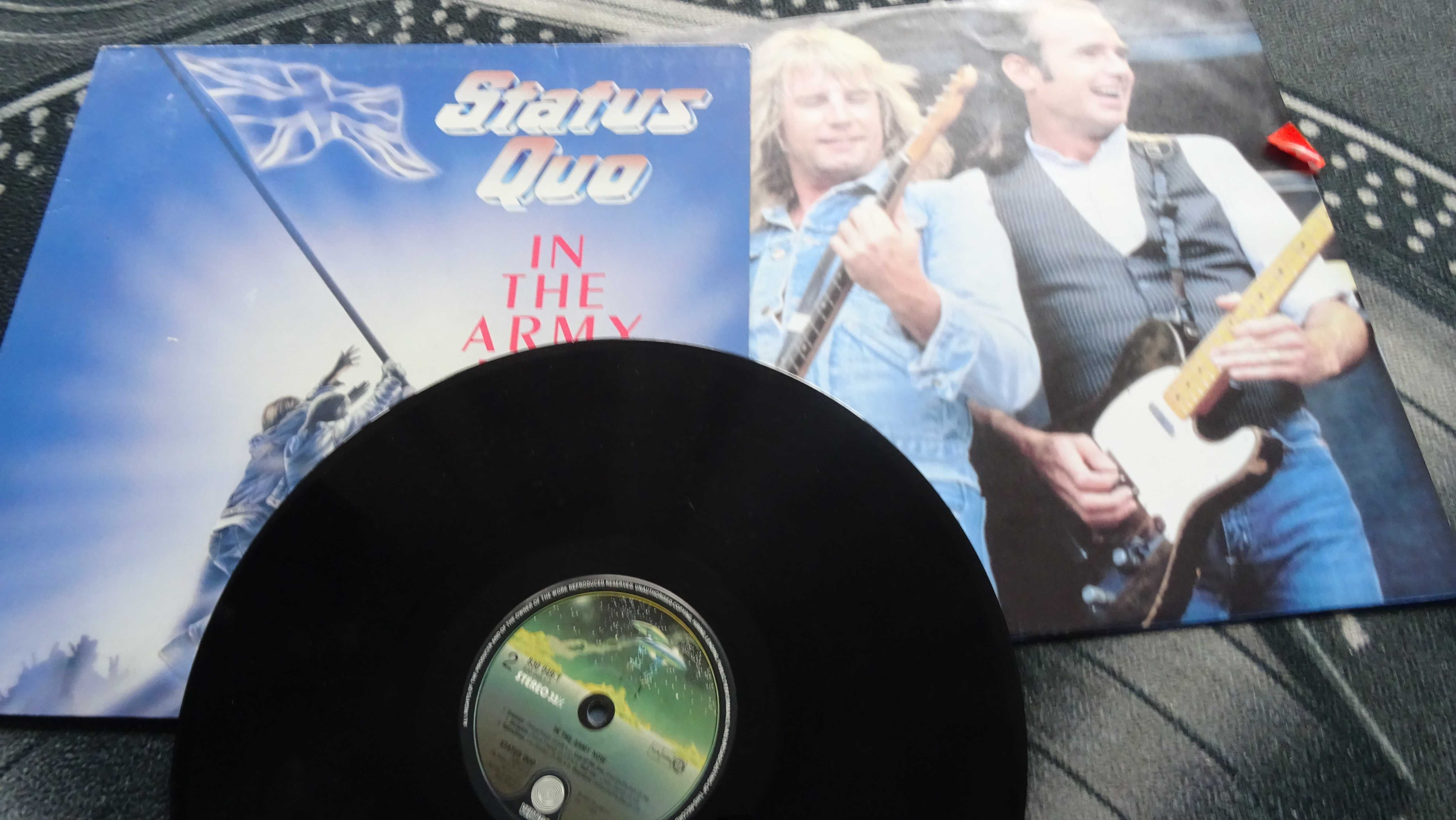 Winyl  Status Quo - 1986 - In The Army Now