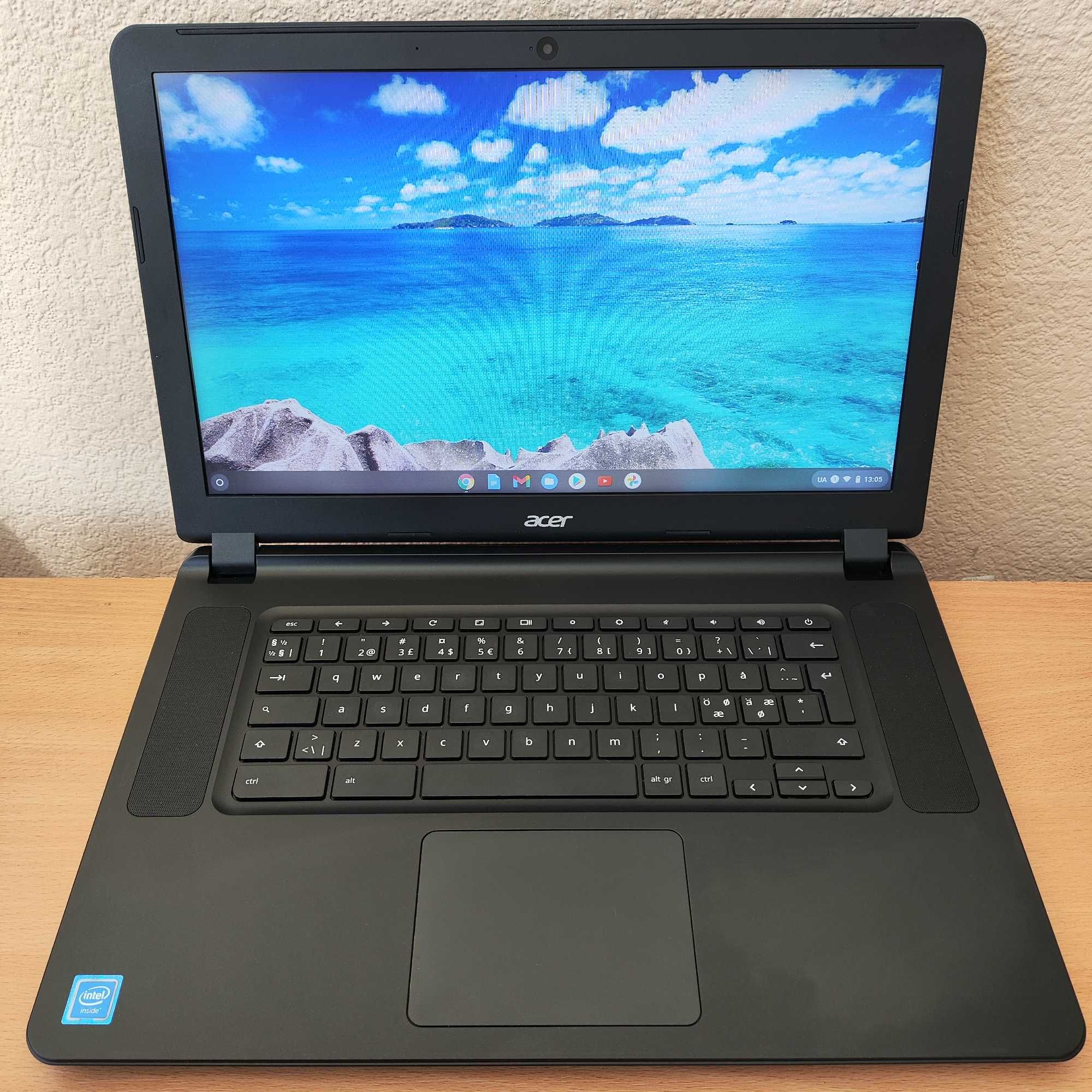 Ноутбук Acer Хромбук С910 15.6” 3205U/4 DDR3/32 Gb SSD/HDGraphics 5Gen