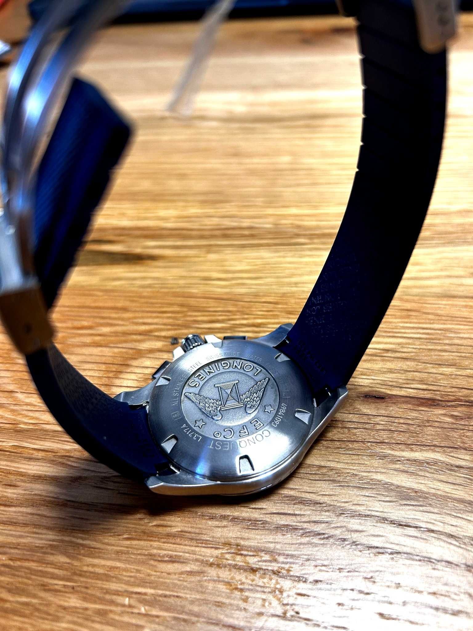 Longines Longines Conquest
V.h.p. | Blue Dial | Rubber |