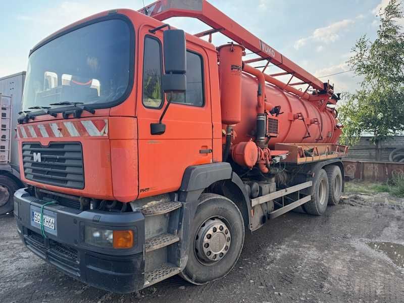 MAN F 2000 6x4 WUKO kombi KUTSCHKE