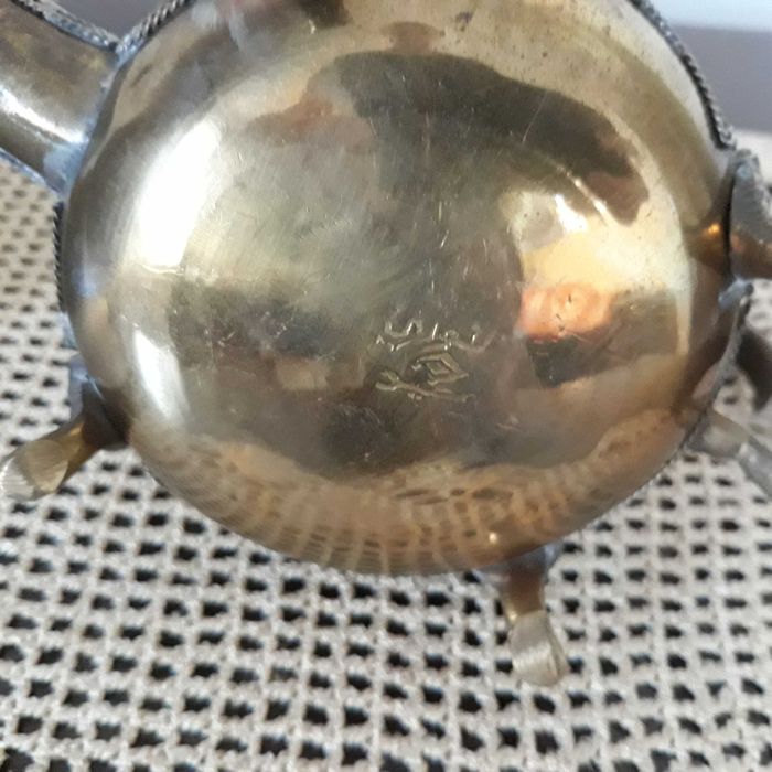 imbryk czajnik mosiężny do kawy herbaty orientalny (zestaw 2 sztuk)