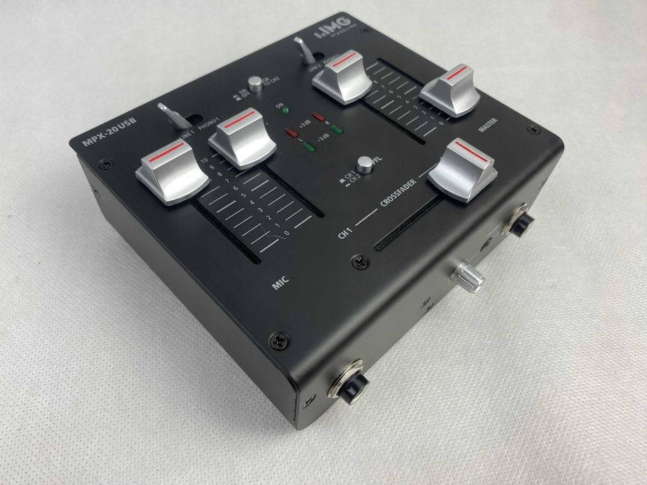 3-kanałowy mikser stereo IMG Stageline MPX-20USB Interfejs audio usb