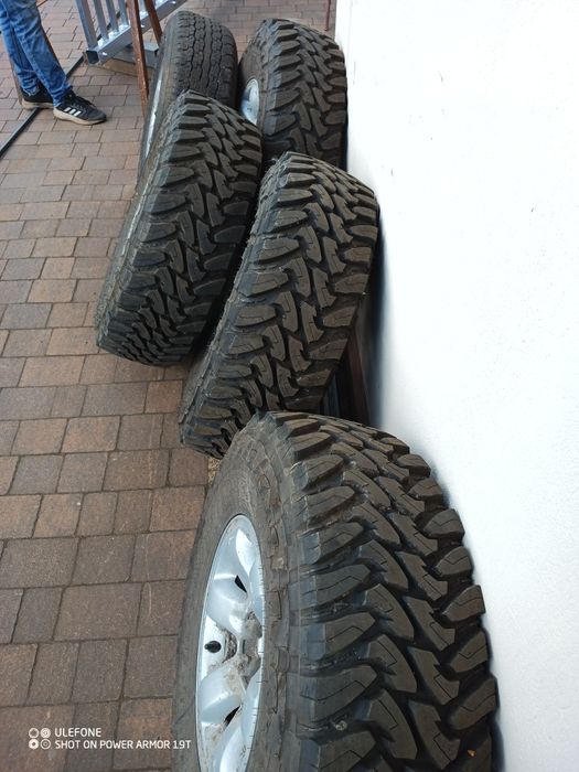 Koła M/T 4x4 z felgami offroad Pajero, Patrol, Help, Nissan 33