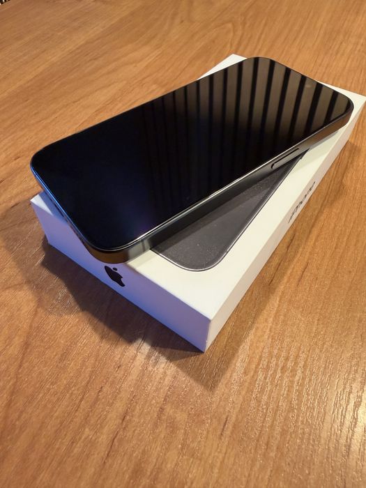 iPhone 15 Pro, Black Titanium, 128GB