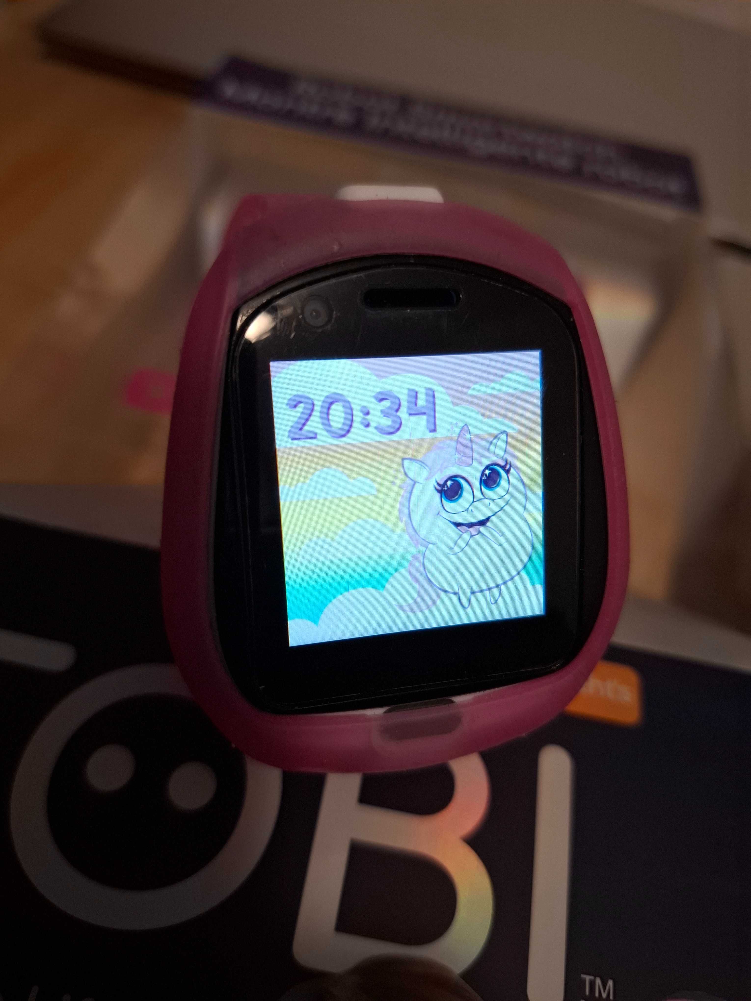 Smartwatch Robot Tobi róż, Little Tikes edukacyjny zegarek dla dzieci