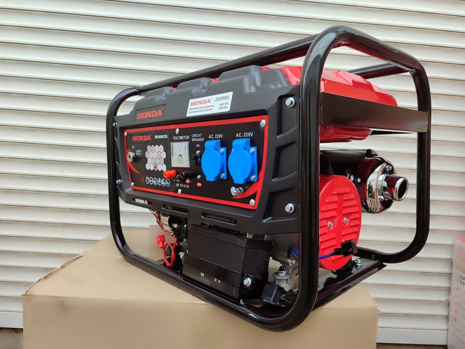 ‼️Потужний Генератор HONDA 5.5 кВт | Електростартер | 100% Мідь