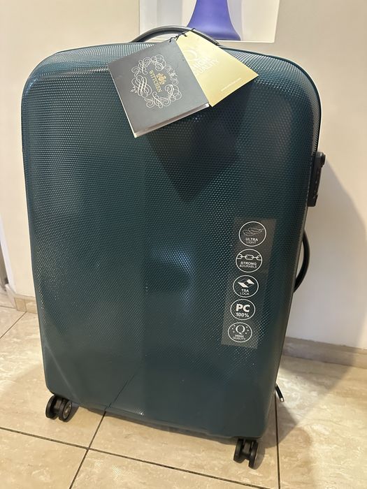 Нова Велика Преміальна Валіза  Wittchen з полікарбонату на 95L (8390)