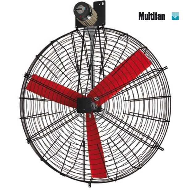 Wentylator oborowy Multifan - mieszacz powietrza koszowy