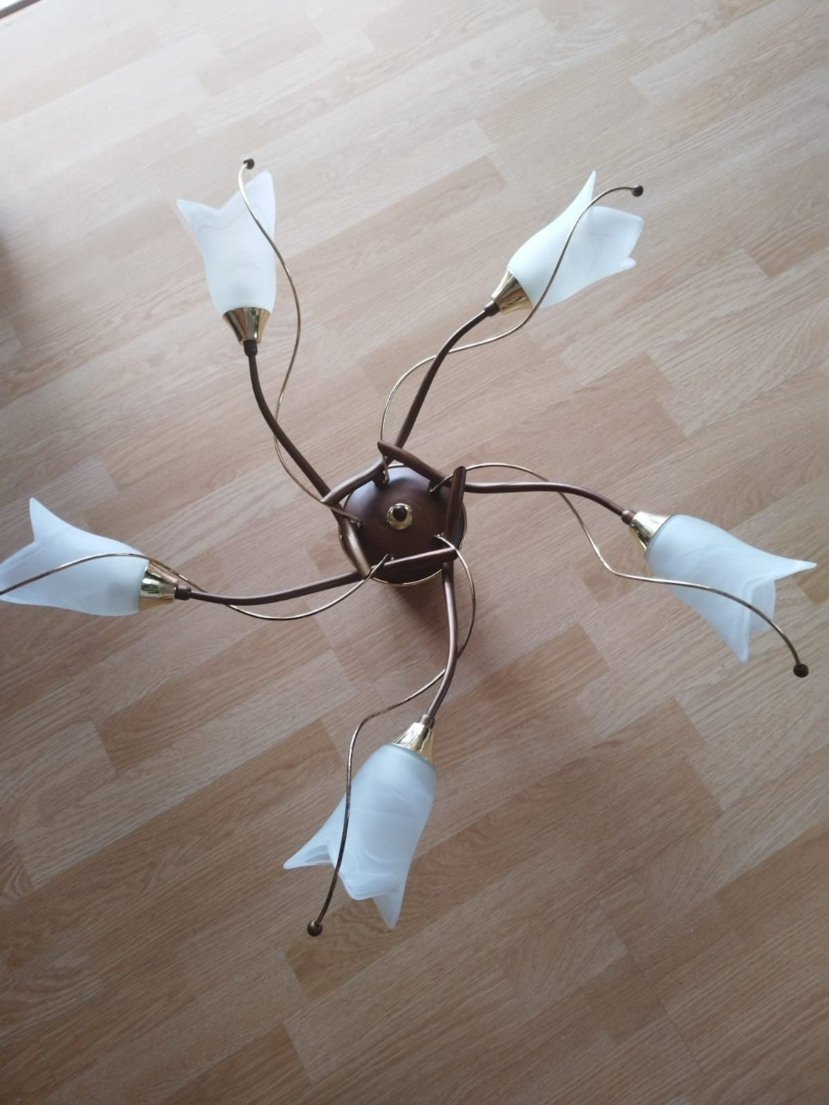 Lampy sufitowe + stojąca zestaw włoskie