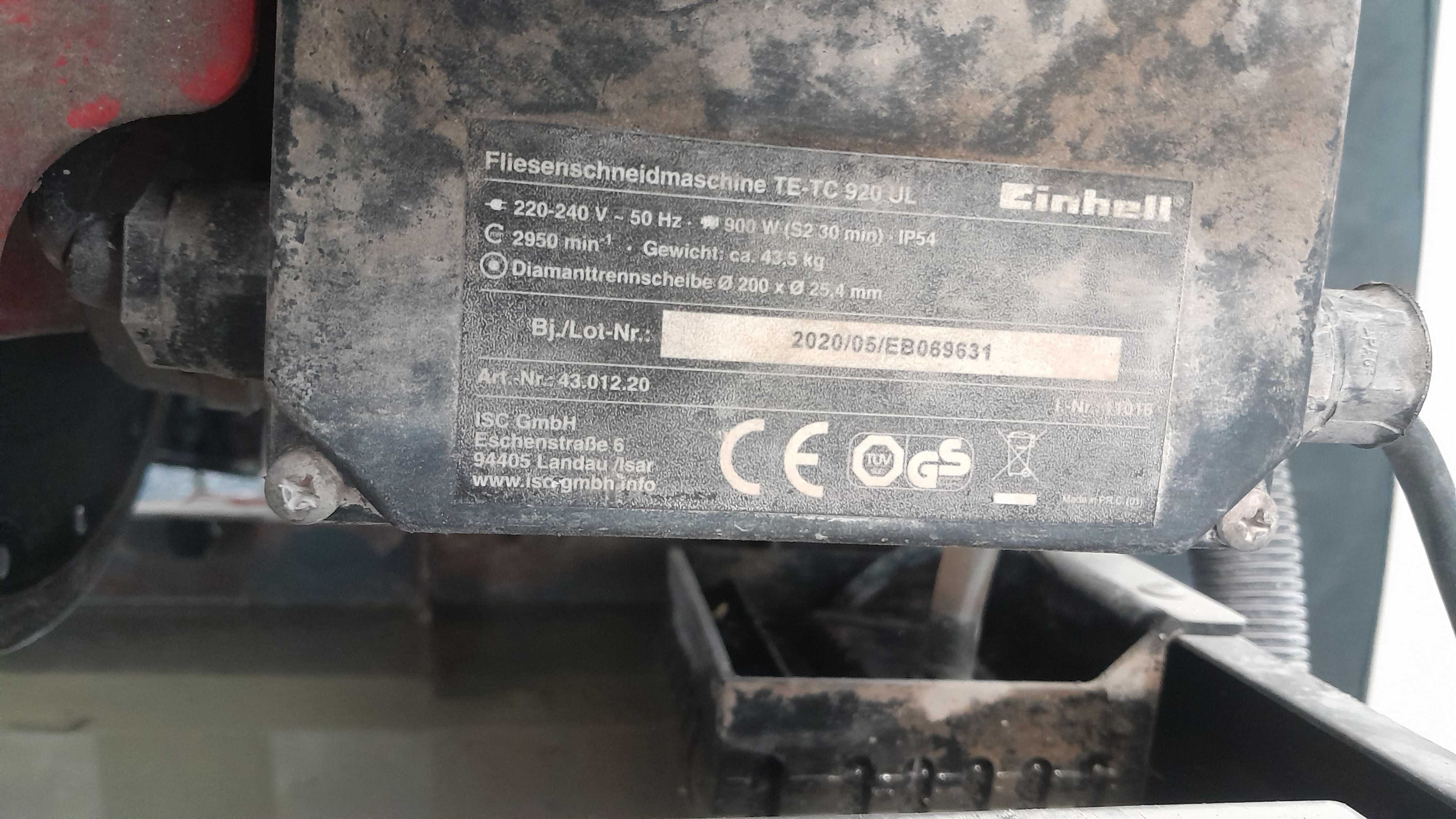Плиткорез Einhell TE-TC 920 UL
