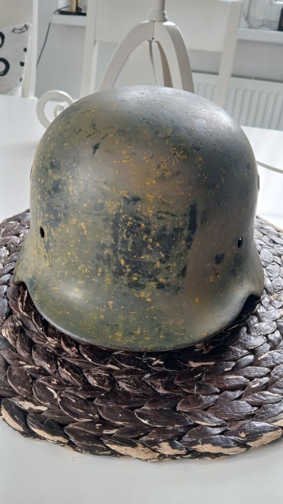 Hełm niemiecki camo normandy luftwaffe